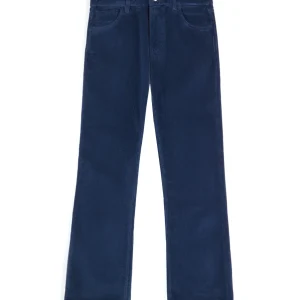 Fay Pantaloni Slim In Velluto A Coste Stretch
