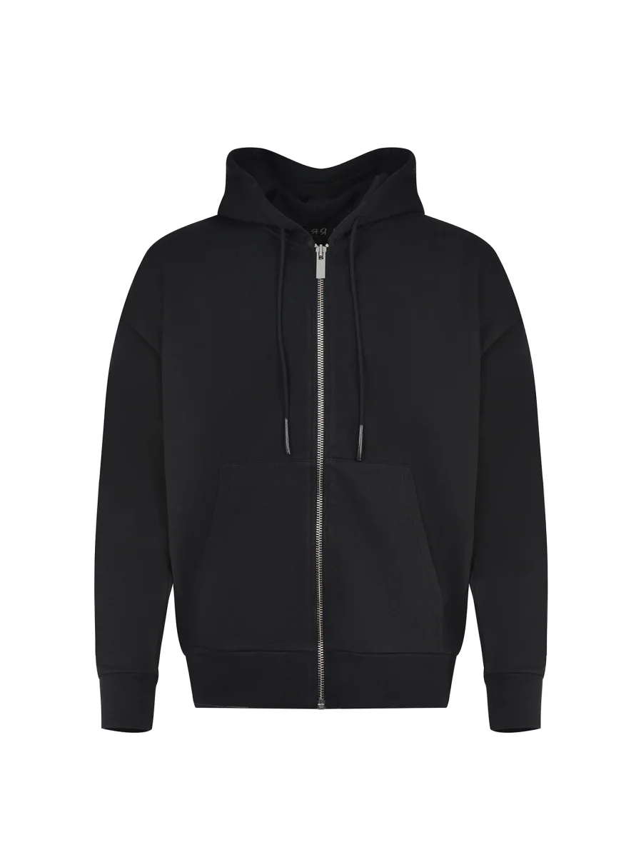 44 Label Classic Zip Hoodie Nera