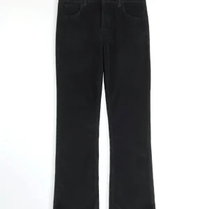 Fay Pantaloni Slim In Velluto A Coste Stretch Nero